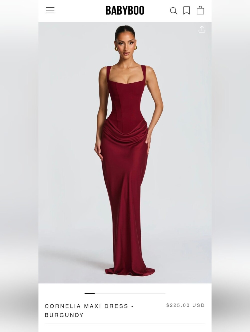 Babyboo Cornelia Maxi Dress